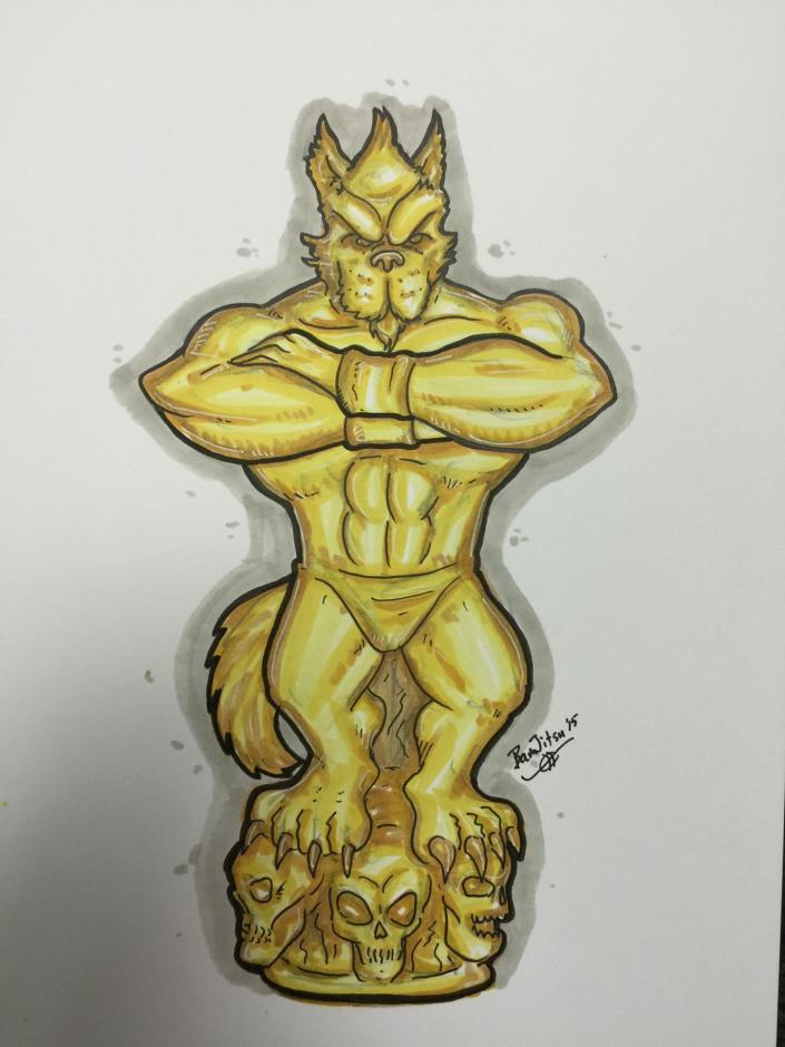 The trophies will look like this!